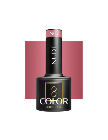 OCHO NAILS Hybrid nail polish nude N07 -5 g