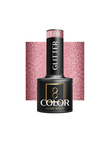 OCHO NAILS Hybrid nail polish glitter G08 -5 g