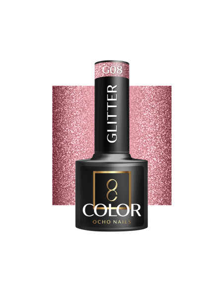 OCHO NAILS Hybrid nail polish glitter G08 -5 g