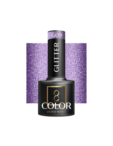 OCHO NAILS Hybrid nail polish glitter G09 -5 g