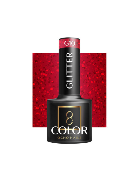 OCHO NAILS Hybrid nail polish glitter G10 -5 g