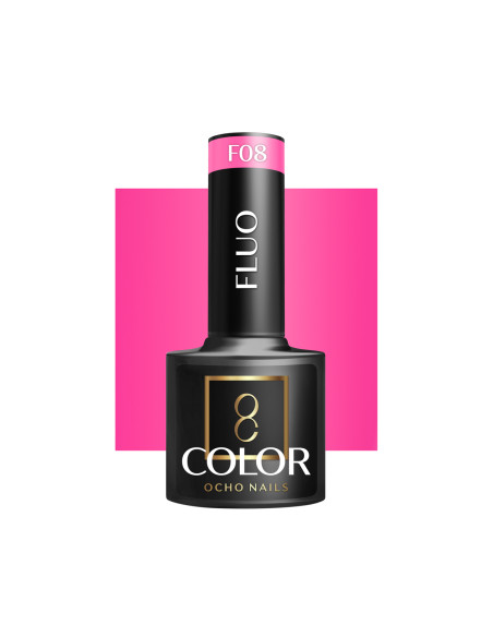 OCHO NAILS Hybrid nail polish fluo F08 -5 g