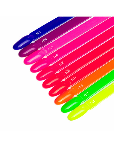 OCHO NAILS Hybrid nail polish fluo F10 -5 g