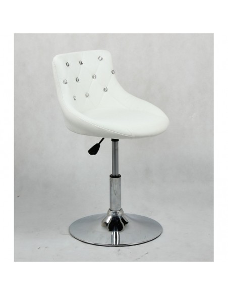 Chair for beauty salon. Chair for hairdresser. Chair for nail salon. Chair White  BFHC931N