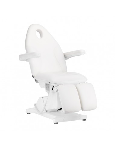 COSMETIC CHAIR ELECTR. SILLON BASIC PEDI 3 ACT. WHITE