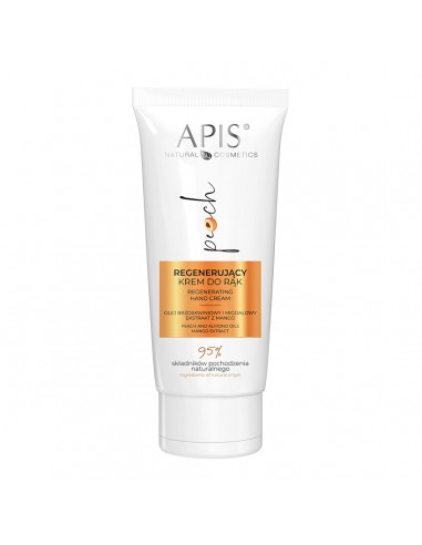 Apis Regenerating hand cream with peach and almond oil and mango extract 50 ml.