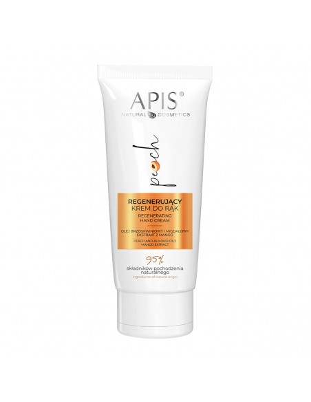 Apis Regenerating hand cream with peach and almond oil and mango extract 50 ml.