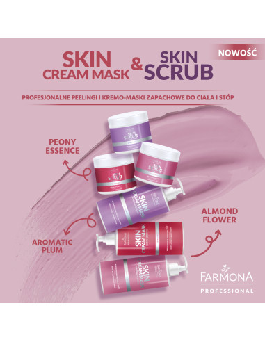 Farmona Skin cream mask aromatic plum plum body and foot cream 500 ml. 