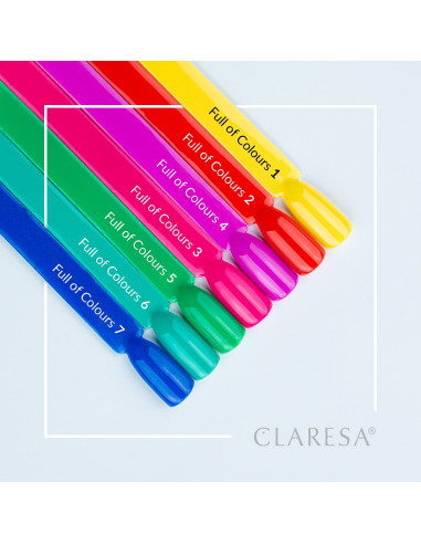 CLARESA Full of colours Hybrid Polish 7 -5g