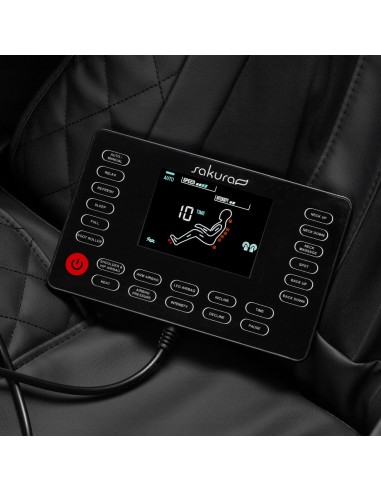 Sakura massage chair Standard 801 black and red