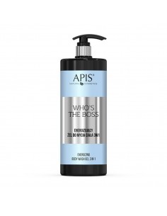 Apis who's the boss energizing body wash gel 3in1 1l