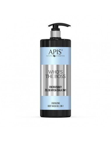 Apis who's the boss energizing body wash gel 3in1 1l
