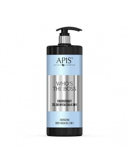 Apis who's the boss energizing body wash gel 3in1 1l