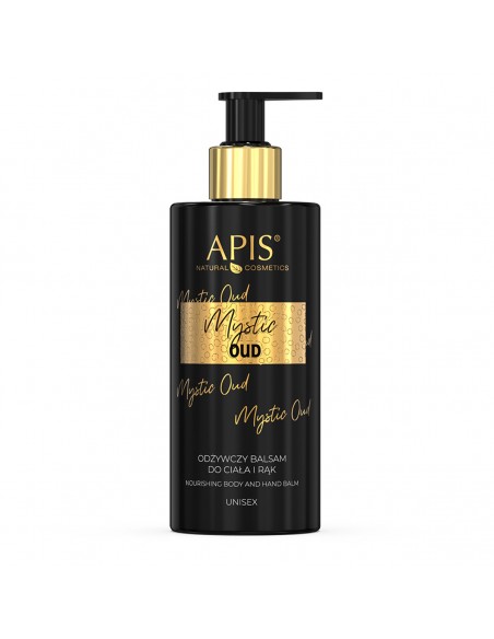 Apis mystic oud nourishing body and hand balm 300 ml