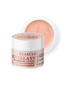 Claresa builder gel Soft&Easy gold prosecco 45g