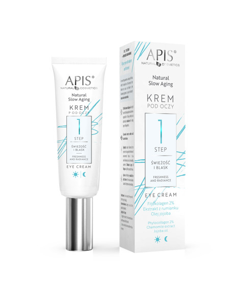 Apis Natural slow aging eye cream STEP 1 freshness and radiance 15 ml