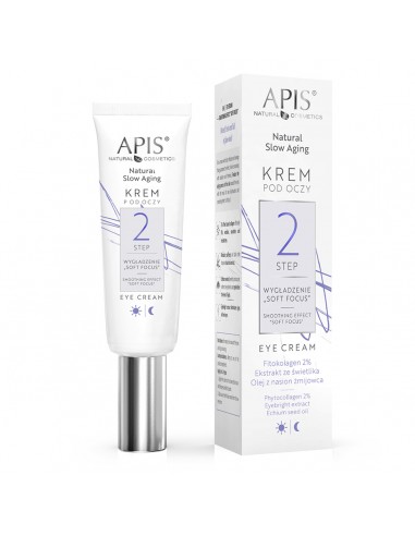 Apis Natural slow aging Eye cream STEP 2 smoothing ,,SOFT FOCUS". 15 ml