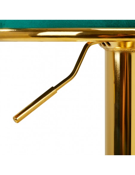 4Rico Bar Hocker QS-B313a green velvet