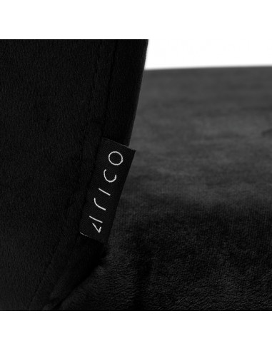 4Rico Bar Hocker QS-B801 black velvet