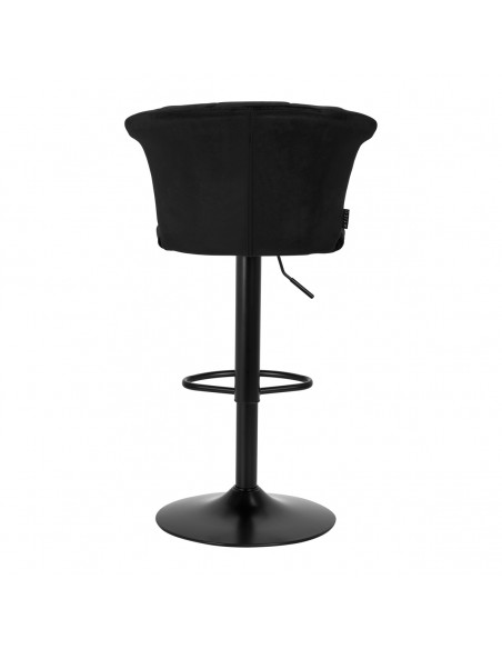 4Rico Bar Hocker QS-B801 black velvet