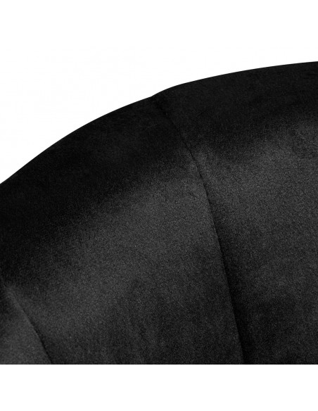 4Rico Bar Hocker QS-B801 black velvet