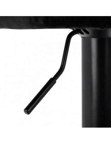 4Rico Bar Hocker QS-B801 black velvet