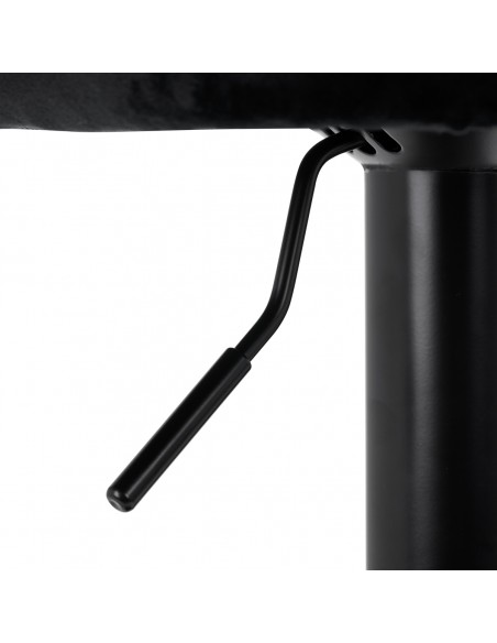 4Rico Bar Hocker QS-B801 black velvet