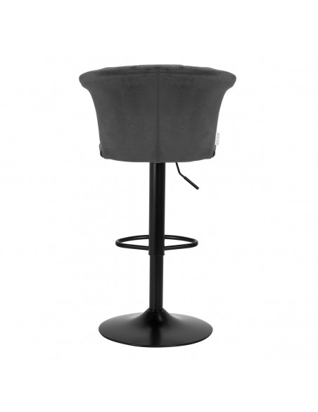 4Rico Bar Hocker QS-B801 gray velvet