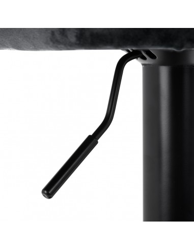 4Rico Bar Hocker QS-B801 gray velvet