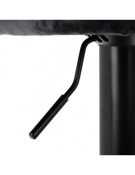 4Rico Bar Hocker QS-B801 gray velvet
