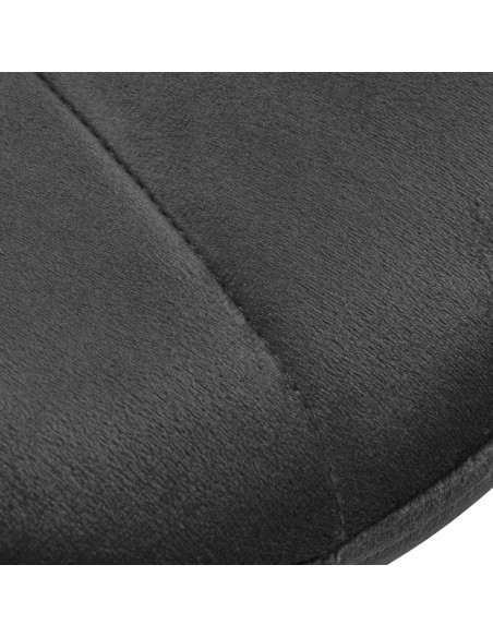 4Rico Cosmetic chair QS-186 gray velvet