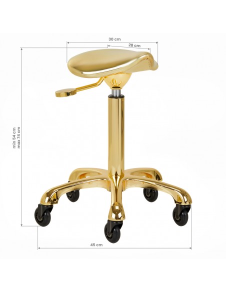 Gabbiano Fine Gold stool
