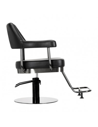 Gabbiano hairdressing chair Granda black