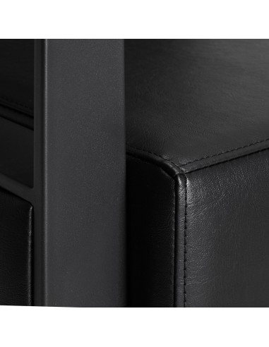 Hairdressing chair Gabbiano Modena Black