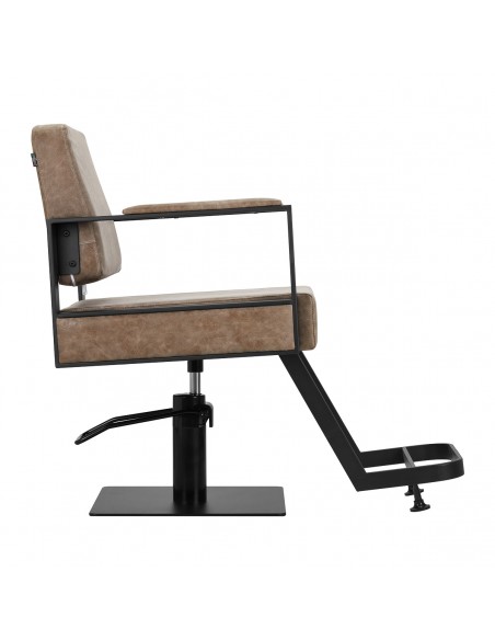 Hairdressing chair Gabbiano Modena old Brown
