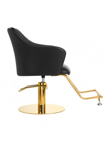 Hairdressing chair Gabbiano Marbella Black