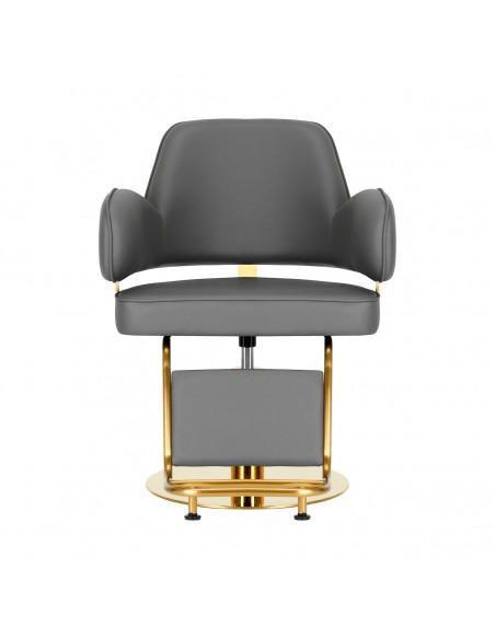 Hairdressing chair Gabbiano Linz NQ Gold Gray