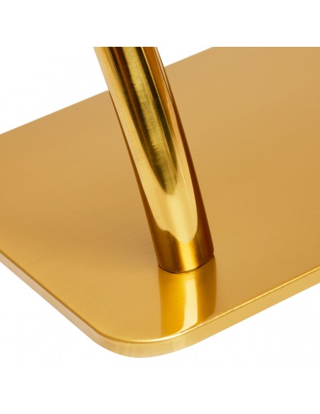 Hairdressing footstool L005S gold