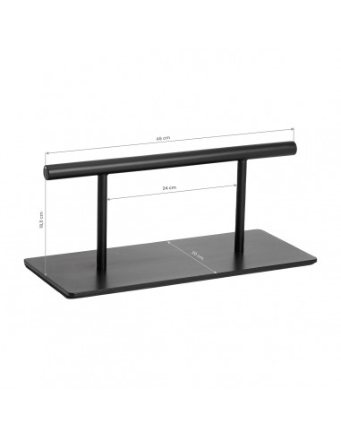Hairdressing footstool L008B black