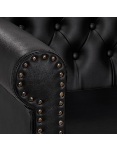 Gabbiano Berlin hairdressing chair, black and gold