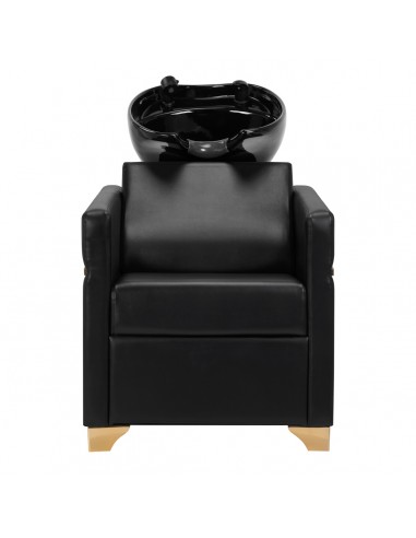 Hairdressing wash unit Toledo black