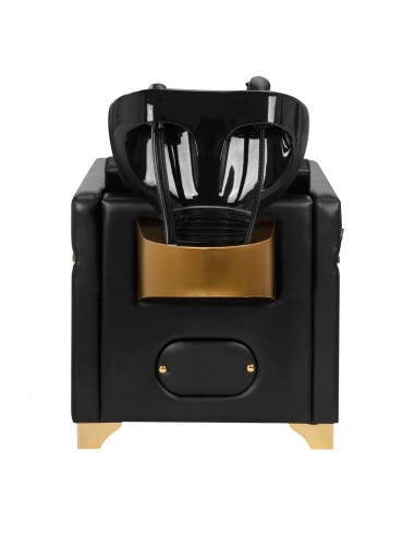 Hairdressing wash unit Toledo black