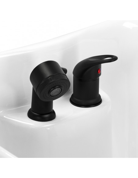 Hairdressing wash unit Turyn black
