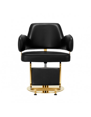 Hairdressing chair Gabbiano Linz NQ Gold Black