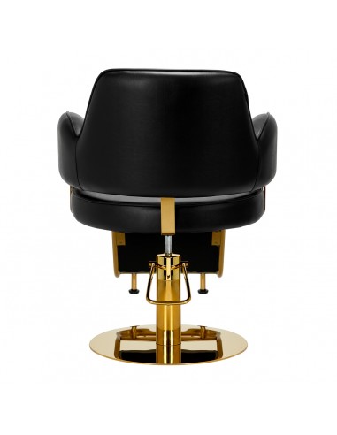 Hairdressing chair Gabbiano Linz NQ Gold Black