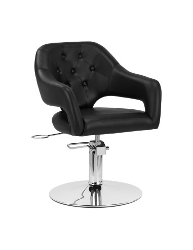 Hairdressing chair Gabbiano Parma Black