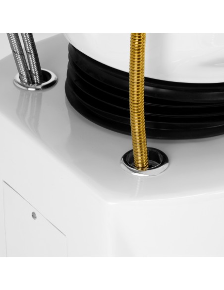 Gabbiano hairdressing wash unit Berlin gold white
