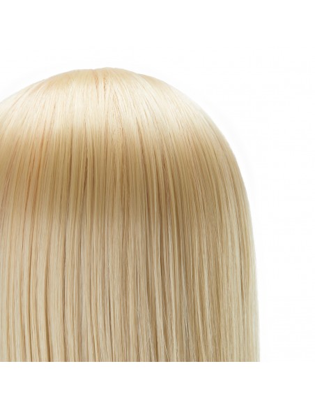 Gabbiano WZ2 hairdressing training head, synthetic hair, color 613, length 24"