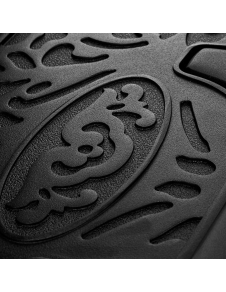 Barber chair President Old Leather Green