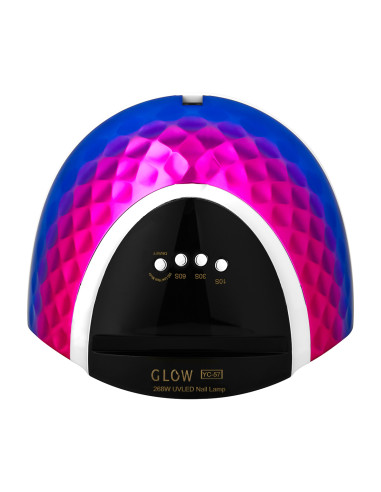 Glow UV LED Lamp YC57 RN blue pink 268W